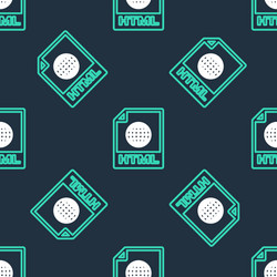 line html file document download button icon vector image
