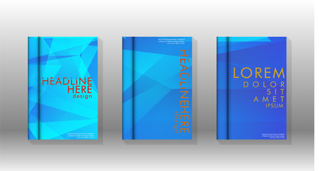 abstract colorful and triangular background ready vector image