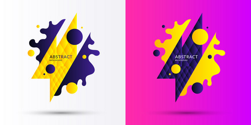 abstract background with dynamic linear waves vector image