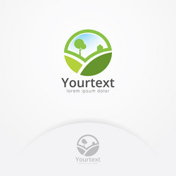 Farm logo Royalty Free Vector Image - VectorStock