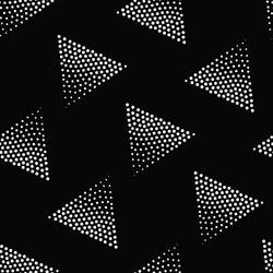 Dotted line geometric seamless pattern Royalty Free Vector