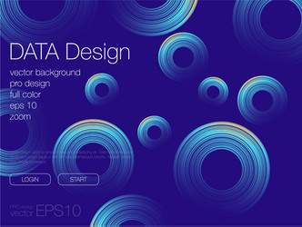 abstract blend background template for web site vector image