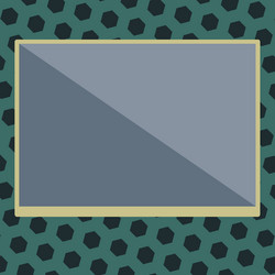 flat design business empty vector image