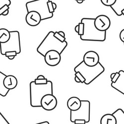 document checkbox icon in flat style test vector image