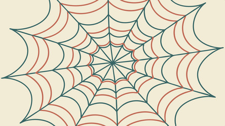 delicate spider web pattern design generative ai vector image