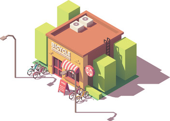 Jewelry shop isometric composition Royalty Free Vector Image