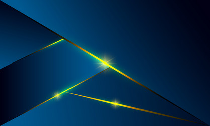 abstract blue polygon triangles shape background vector image