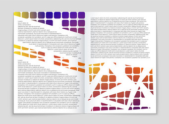abstract layout background set for art vector image