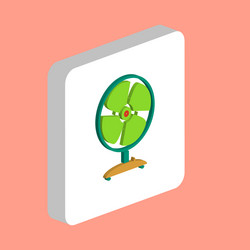 fan computer symbol vector image