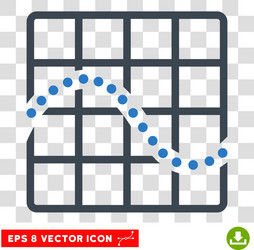 function chart eps icon vector image