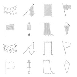 isolated object texture and presentation symbol vector image