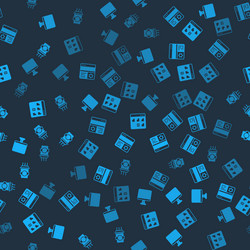 set computer monitor screen debugging browser vector image