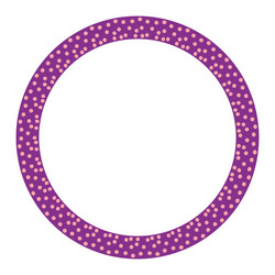round frame vintage pattern design template vector image