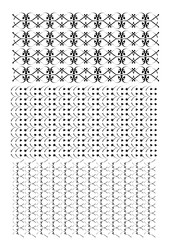 set abstract background texture pattern design vector image