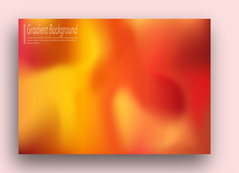 gradient background color blur template vector image