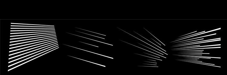 Dynamic Parallel Lines - Speed Effect vector image