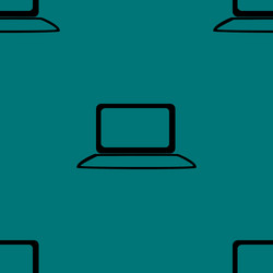notebook web icon flat design seamless gray vector image