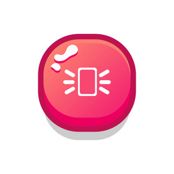 set of buttons for games applications vector image
