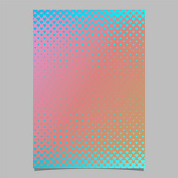 Abstract gradient heart pattern page template vector