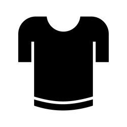 Tshirt icon Royalty Free Vector Image - VectorStock