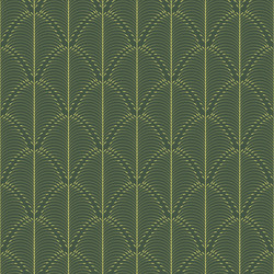 abstract pattern with a plant-like figure vector image