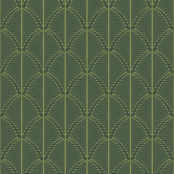 Abstract pattern with a plant-like figure vector