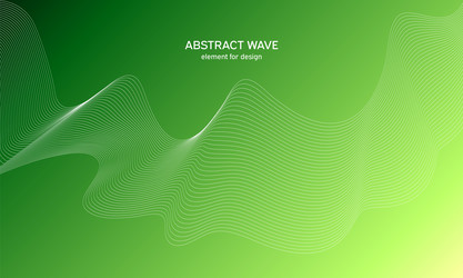 abstract wave element for design digital vector image