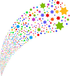 six pointed star source stream vector image