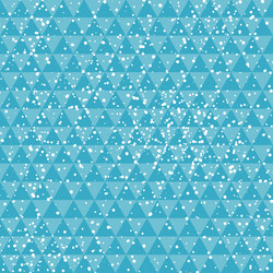 Tech blue on abstract geometric background vector