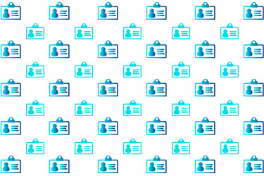abstract id proof pattern background vector image