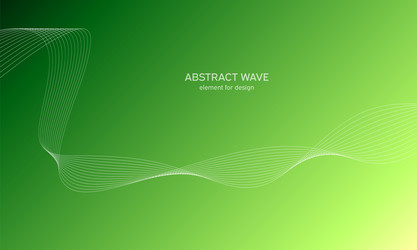 abstract wave element for design digital vector image