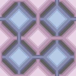 multicolored rhombuses seamless pattern in retro vector image