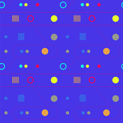mechanism and abstract interface seamless pattern vector image