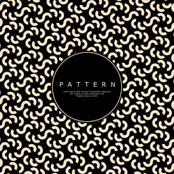 elegant simple abstract circle pattern template vector image