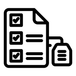 checklist connecting with sim card representing vector image