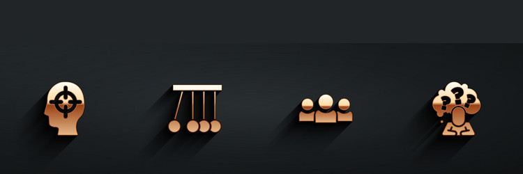 set finding a problem pendulum users group vector image