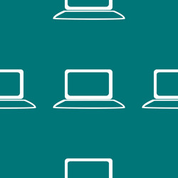 notebook web icon flat design seamless gray vector image