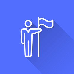 presentation - icon for graphic and web vector image
