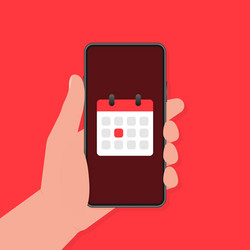ui ux design element time icon mobile vector image