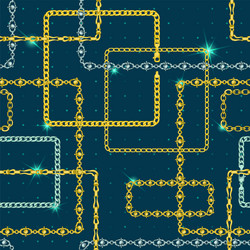 seamless pattern with retro hand-drawn sketch vector image