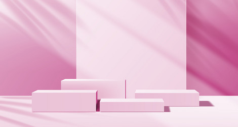 light purple podium or pedestal background vector