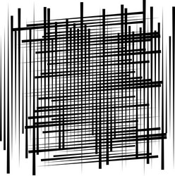 random lines grid mesh dynamic irregular overlap vector image