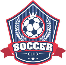 icon for soccer football club championship Vector Image