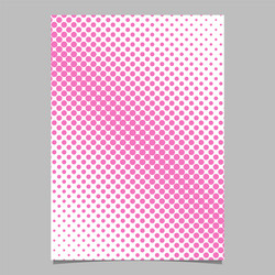 halftone dot pattern poster background template vector image