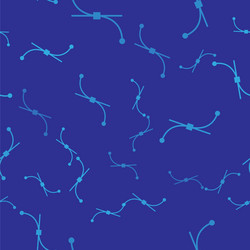 blue bezier curve icon isolated seamless pattern vector image