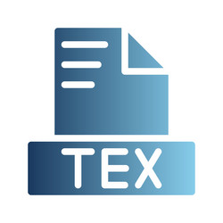 latex document file text icons with smooth color vector image