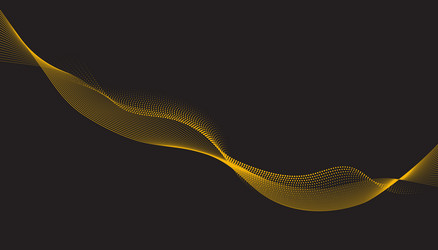 abstract isometric 3d particle line graph vector image