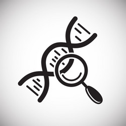 gmo icon on background for graphic and web design vector image