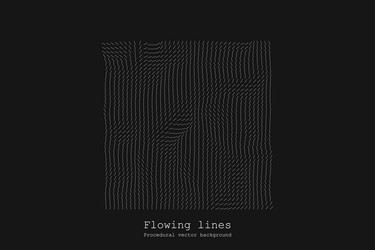 abstract line matrix pattern noise flow dynamic vector image