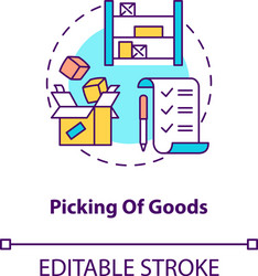 Order concept icon Royalty Free Vector Image - VectorStock